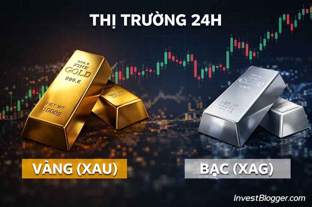 investblogger - Xauusd Xagusd 24h